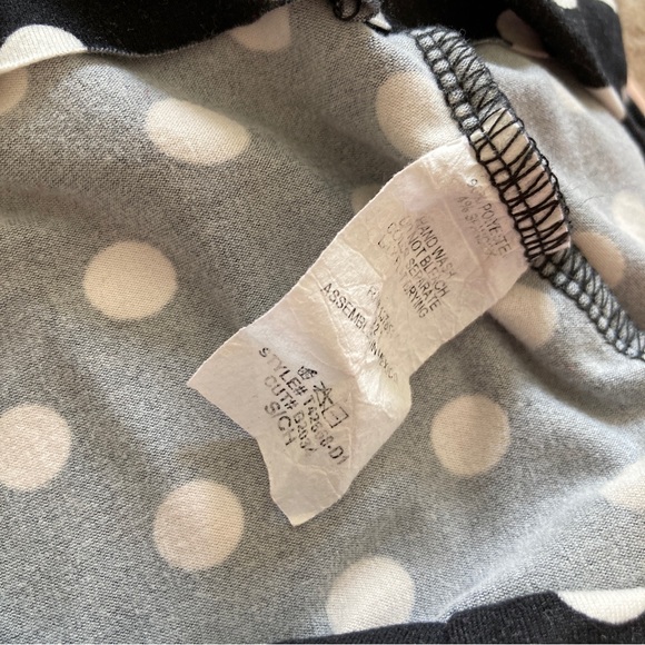 Black & White Polka Dot Bodysuit - Picture 4 of 4